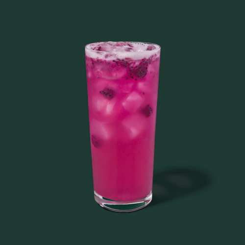 Starbucks Mango Dragonfruit Lemonade Refresher starbmag