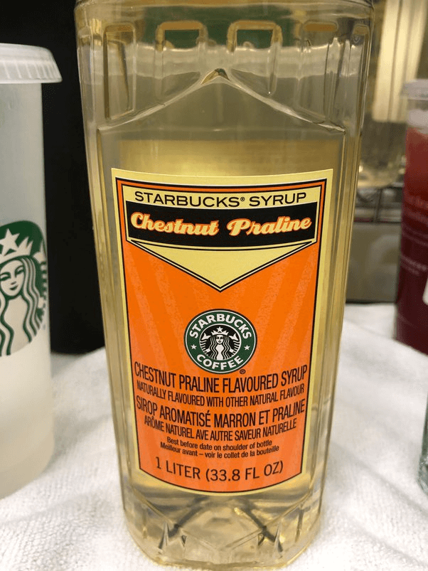 What syrup brand does Starbucks use? starbmag