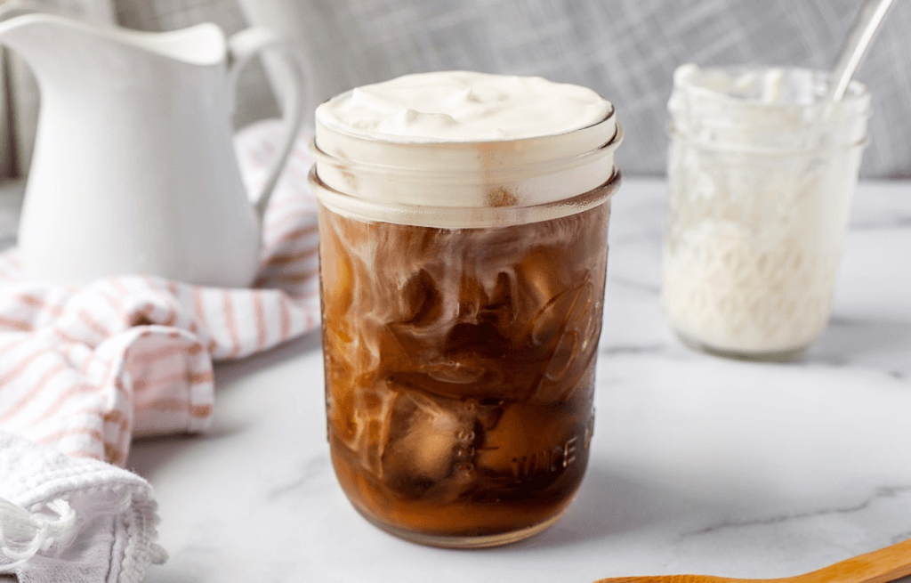 Starbucks cold foam vs. whipped cream starbmag