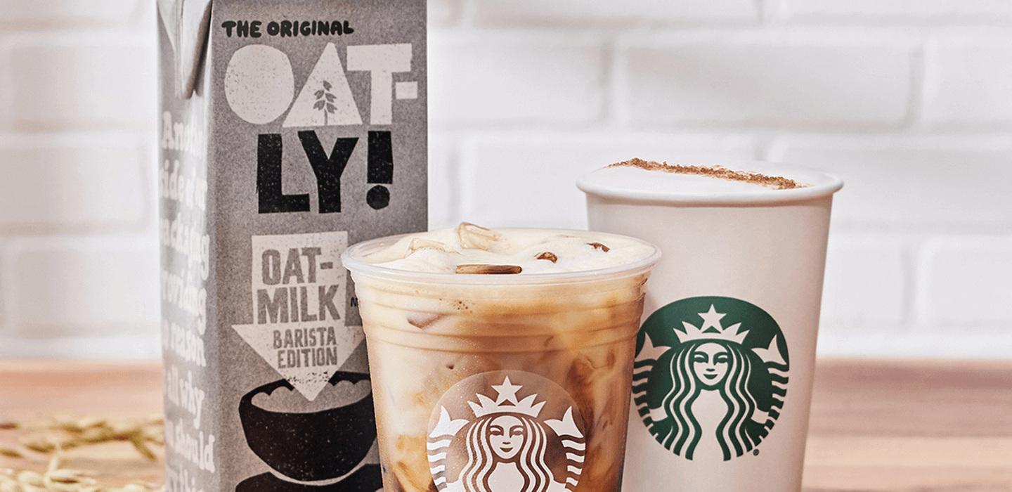 Starbucks Soy milk vs. oat milk starbmag