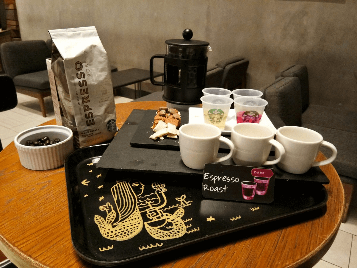Starbucks Italian roast vs. espresso roast starbmag