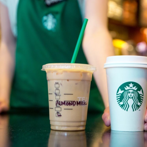 How many carbs are in Starbucks almond milk? starbmag