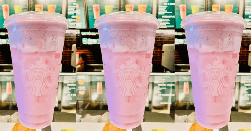 What is in the cotton candy refresher at Starbucks? starbmag