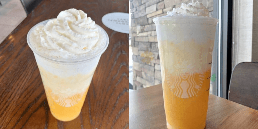 Starbucks Secret Menu Orange Creamsicle Frappuccino starbmag