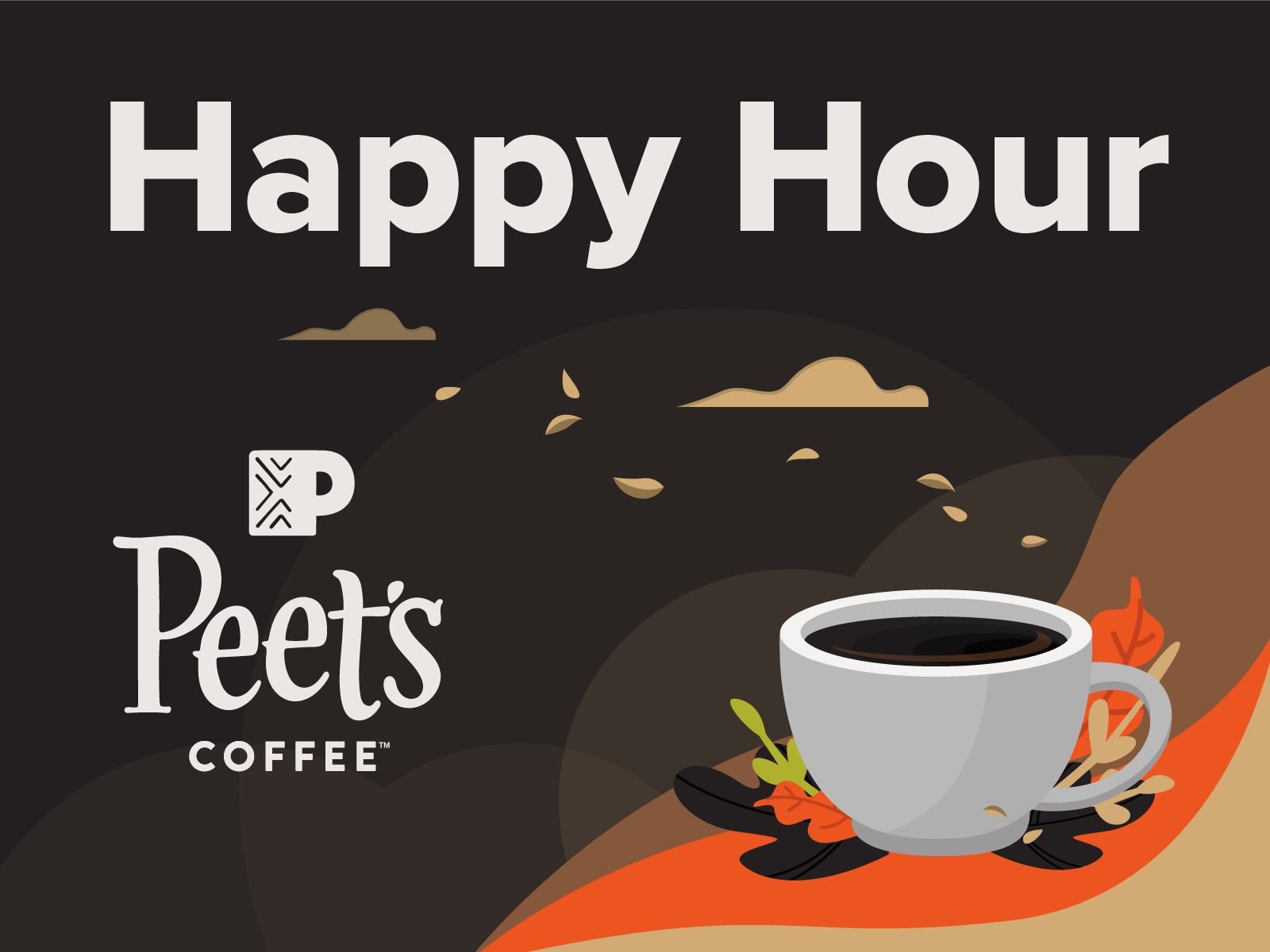 Peet’s coffee happy hour guide starbmag